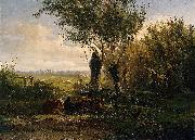 Gerard Bilders Meadow near Oosterbeek Germany oil painting artist